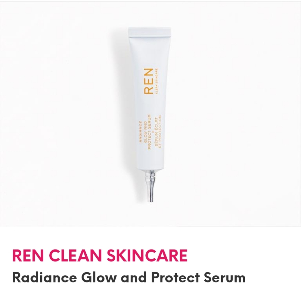 NEW REN CLEAN SKINCARE radiance glow & protect serum